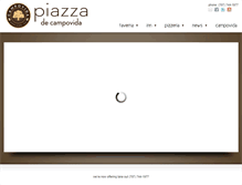 Tablet Screenshot of piazzadecampovida.com